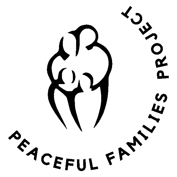 pfp logo curved text black png