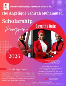 Angelique Sahirah Muhammad Scholarship 2026